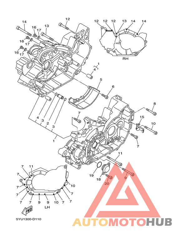 Картер двигателя