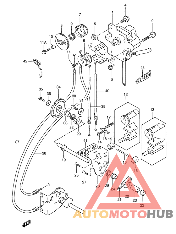 Клапан выхлопа