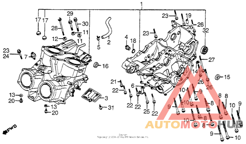 Блок цилиндров