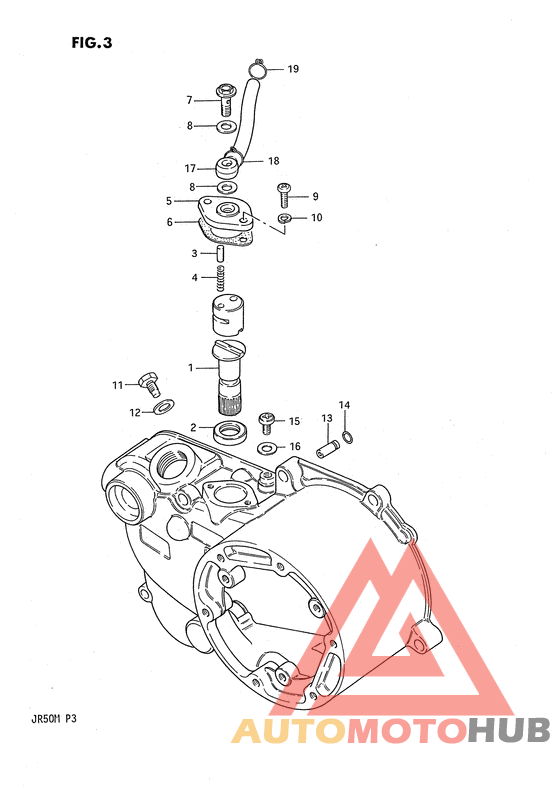 Clutch cover - oil pump
