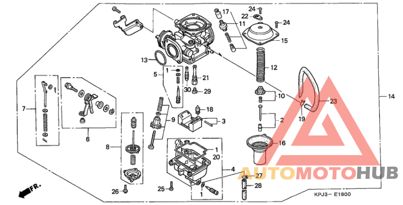 Carburetor assy