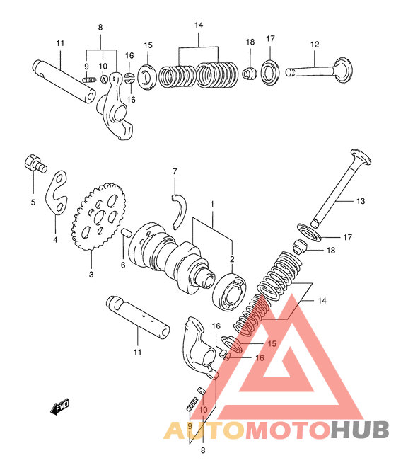 Распредвал / клапан