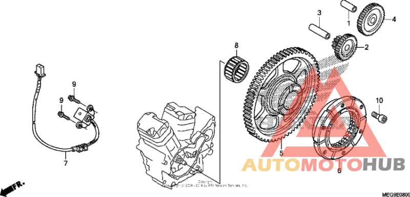 Муфта стартера