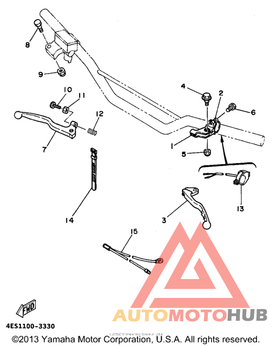 Handle switch - lever