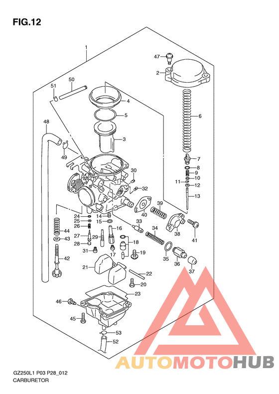 Carburetor assy