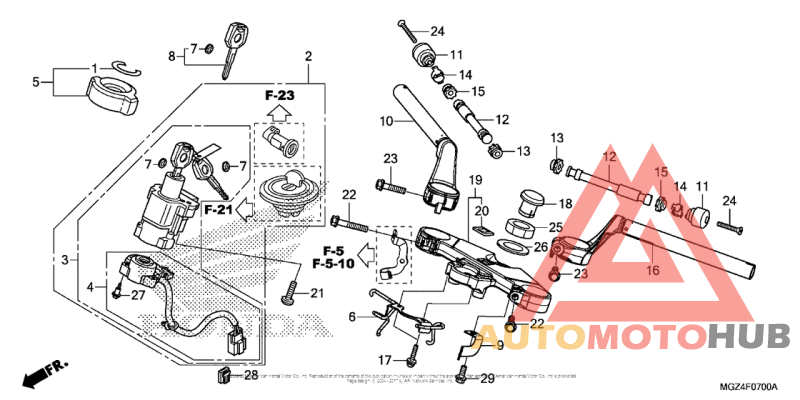 Handlebar + Top Bridge