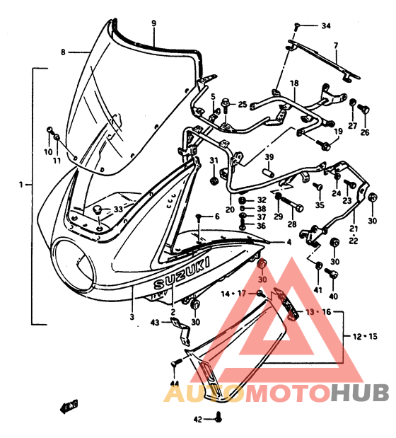 Cowling ngs1150esf e6)