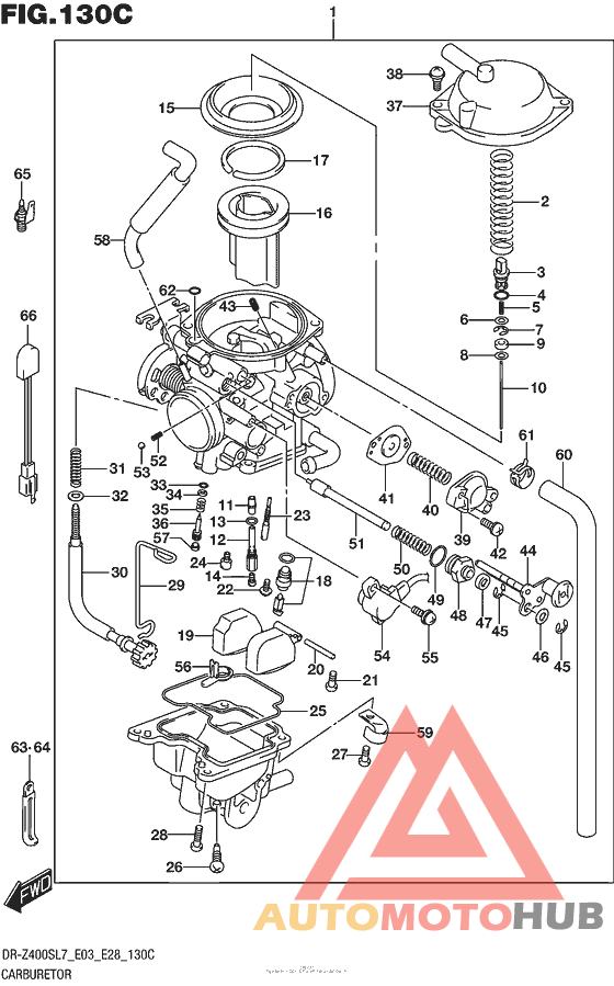 Carburetor (Dr-Z400Sl7 E33)