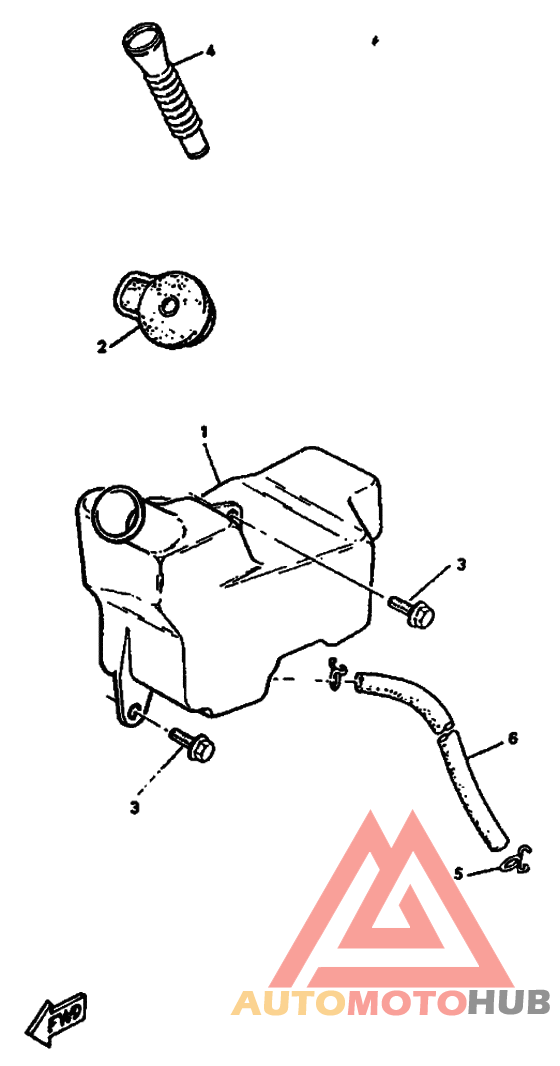 Бак масляный