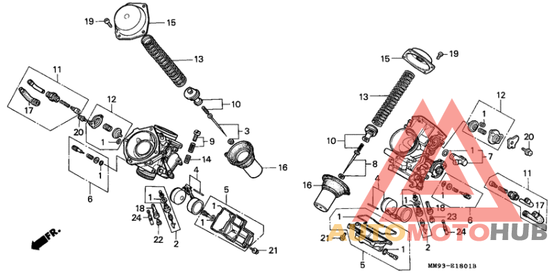 Carburetor assy