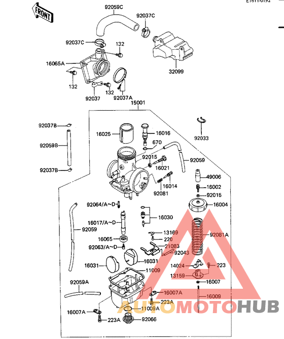 Carburetor assy