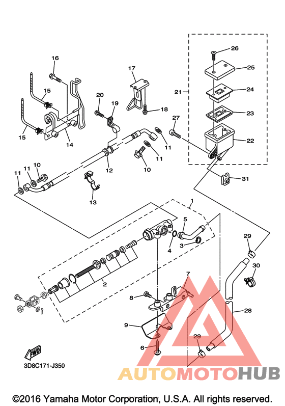 Задний торм цилиндр