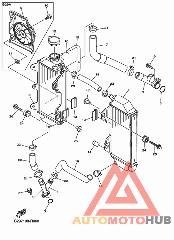 Radiator & hose