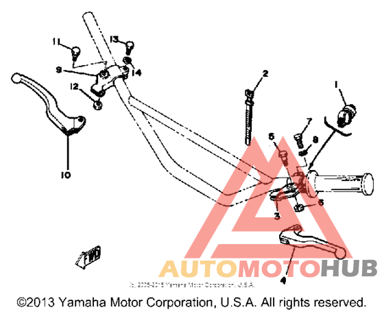 Handle switch - lever
