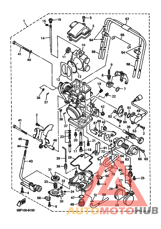 Carburetor assy