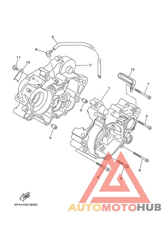 Картер двигателя