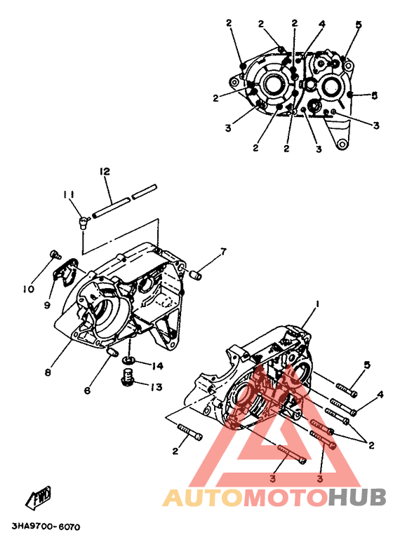 Картер двигателя