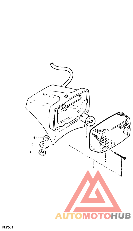 Задний фонарь