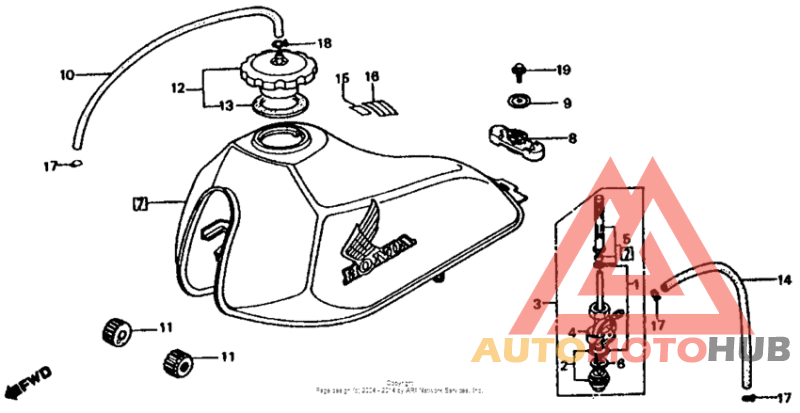 Fuel tank 83
