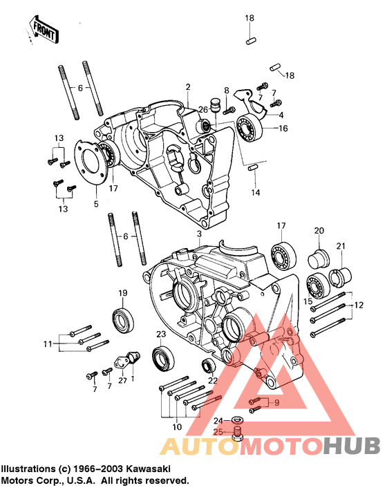 Картер двигателя
