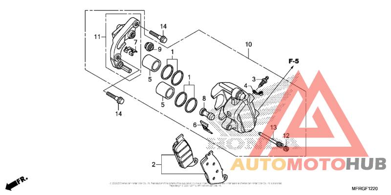 Front Brake Caliper (1)