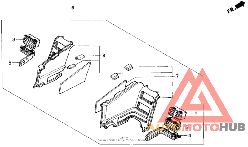 Side shelter set 90
