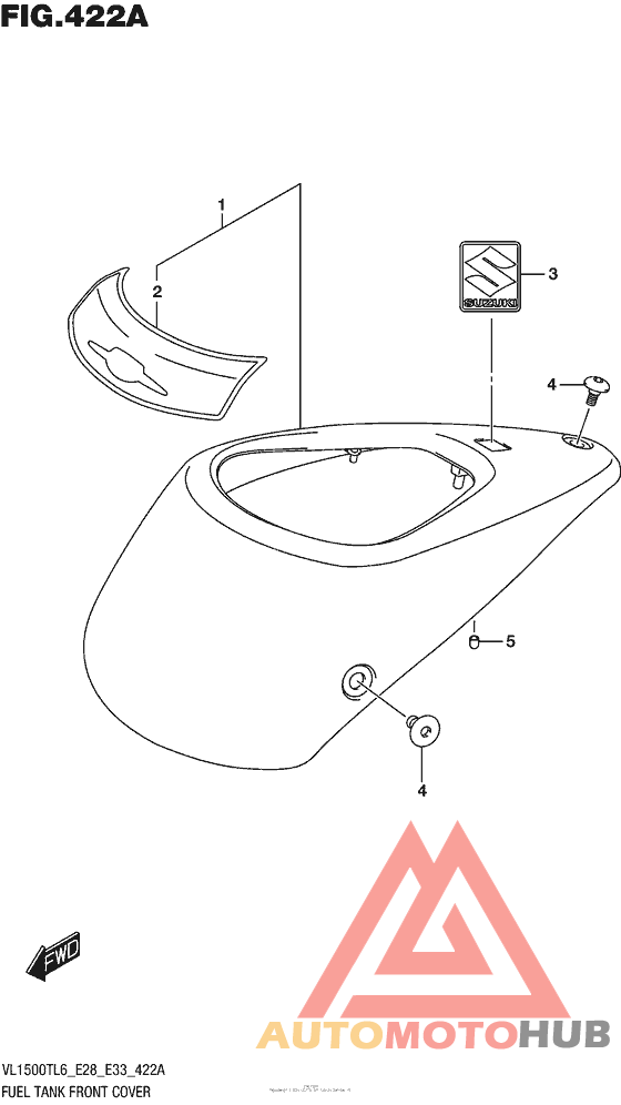 Fuel Tank Front Cover