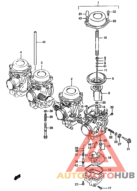 Carburetor assy