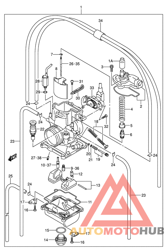 Carburetor assy