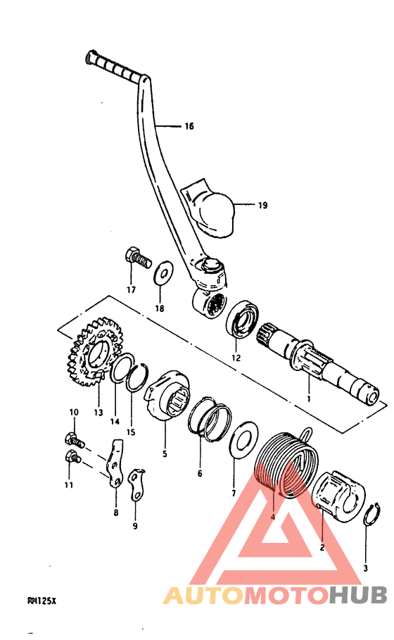 Ножной стартер