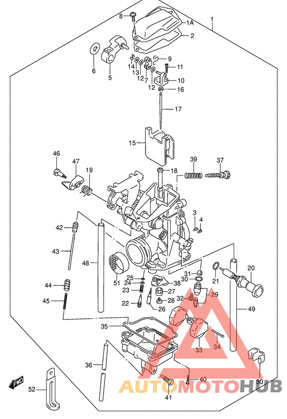Carburetor assy