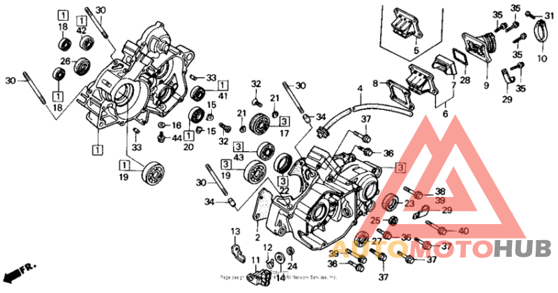 Crankcase 87-89