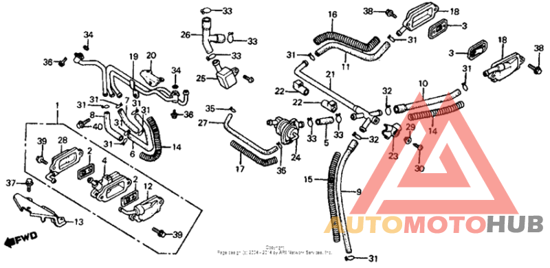 Air inj. control valve