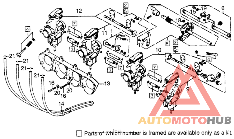 Carb. (assy., link)