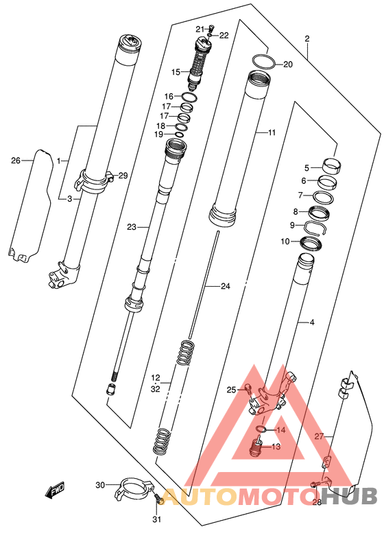 Передняя вилка