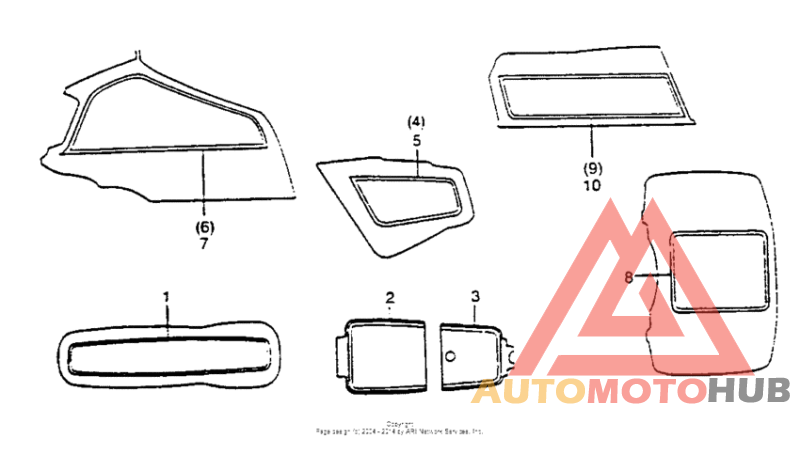 Gl1200a stripe 84-85