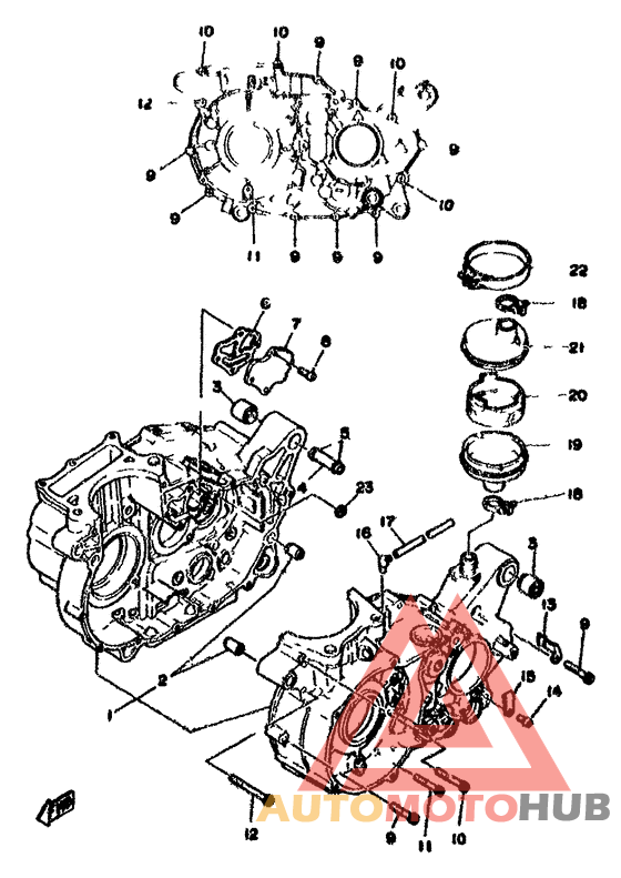 Картер двигателя