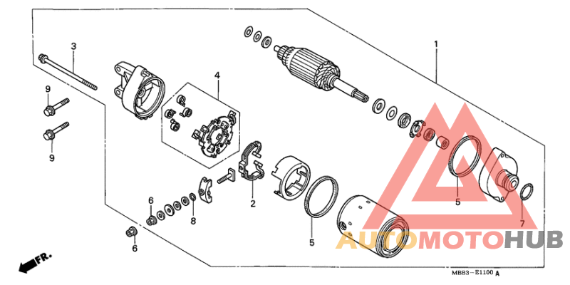 Стартерный мотор