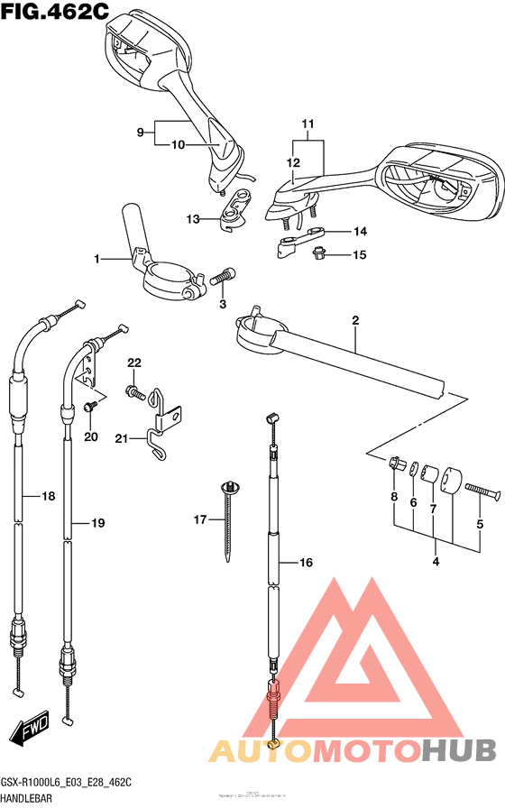 Handlebar (Gsx-R1000L6 E33)