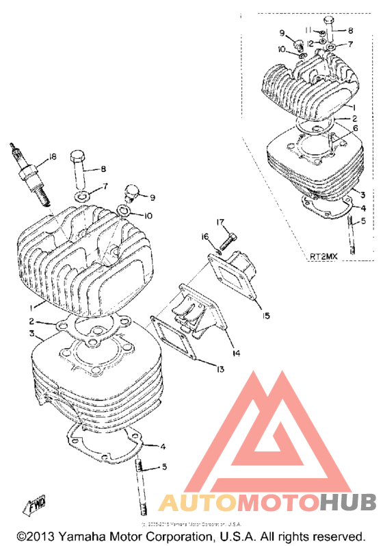 Cylinder head - cylinder