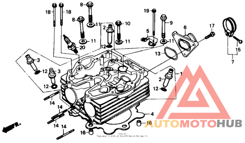 Cylinder head 86-91
