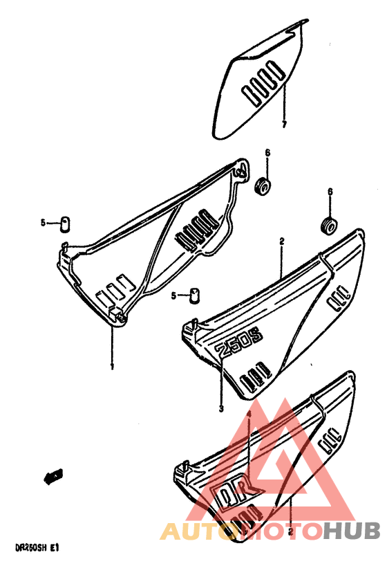 Обтекатель задний