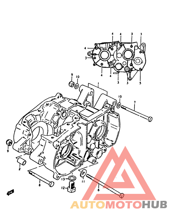 Картер двигателя