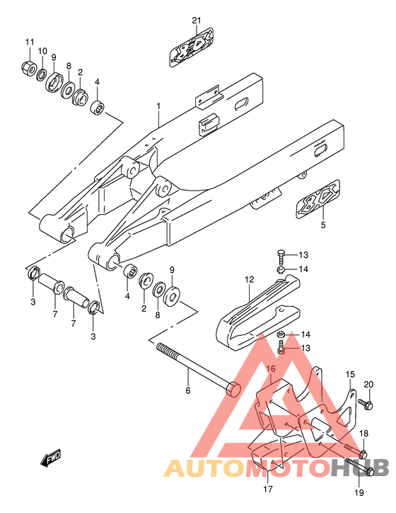 Маятник задний