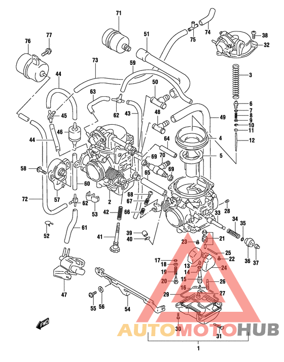 Carburetor assy