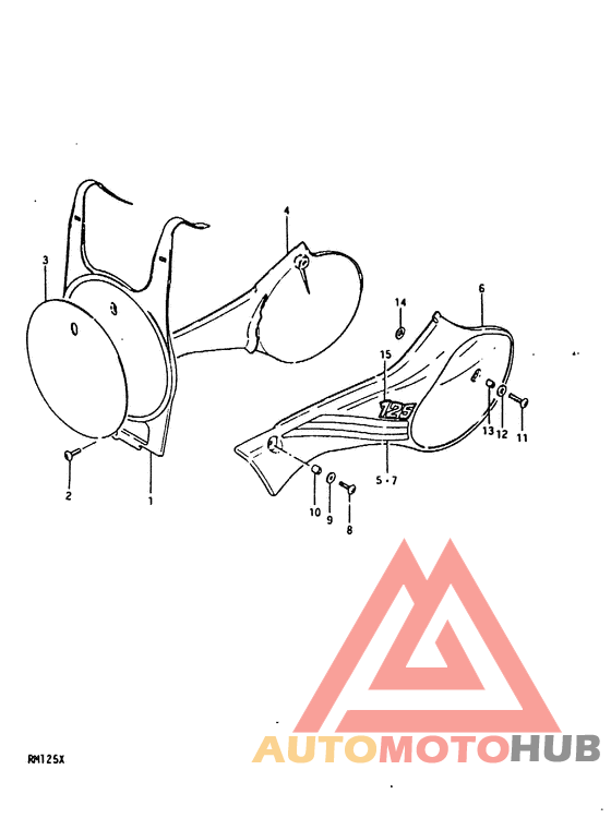 Обтекатель задний