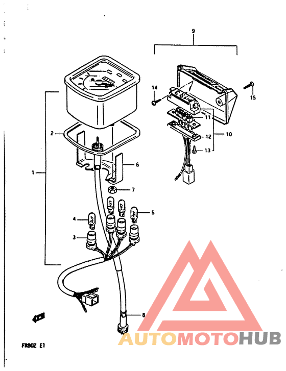 Speedometer - gear indicator