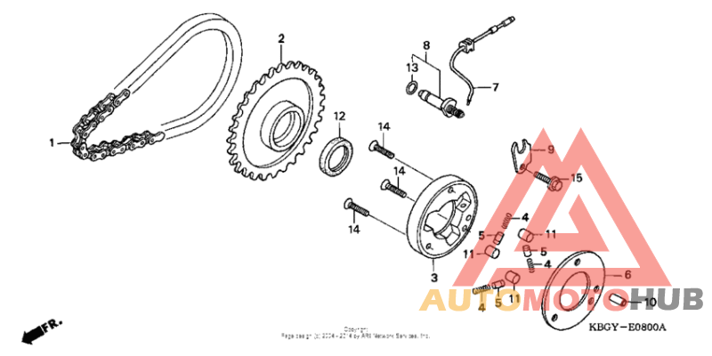 Муфта стартера