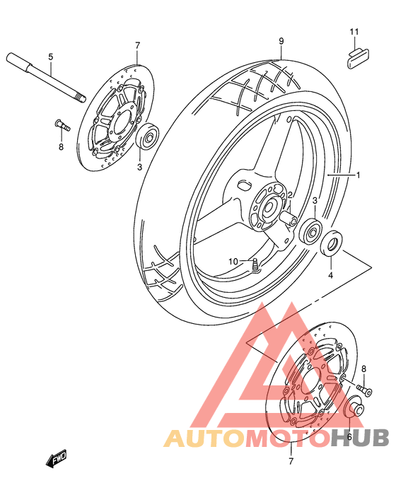 Transom + tube