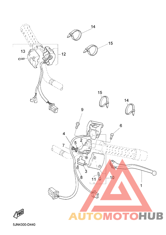Handle switch & lever